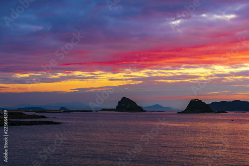 Wallpaper Mural 鷹島の夕日 Torontodigital.ca