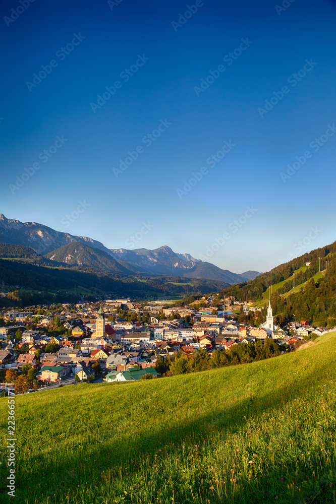 Schladming in Ennstal, Austria, European Alps