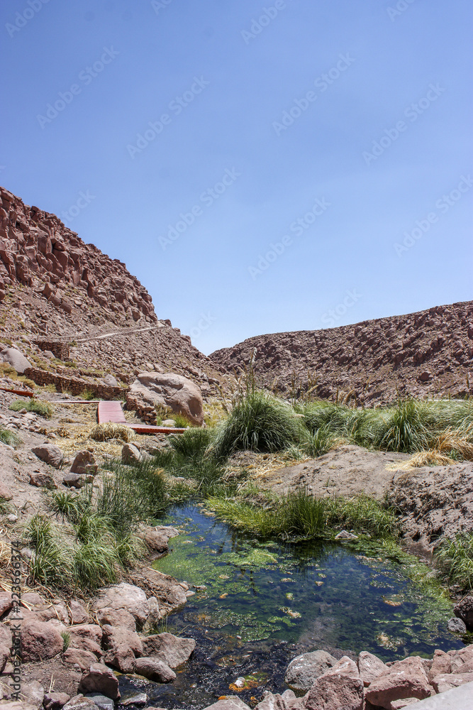 Puritama Hot Springs, Atacama Desert, Chile
