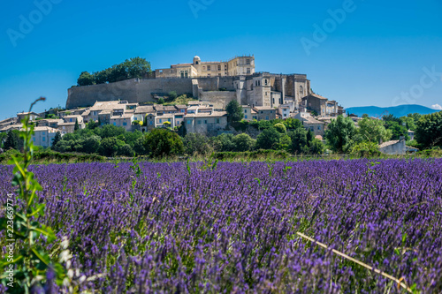 Fototapeta Naklejka Na Ścianę i Meble -  Grignan, Drôme, Auvergne-Rhône-Alpes, France, 
