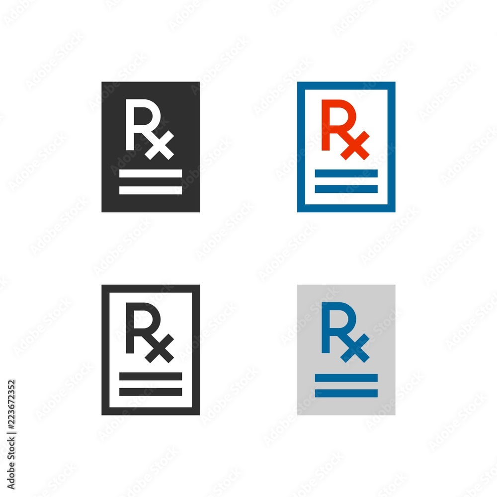Rx document icons Rx document icons