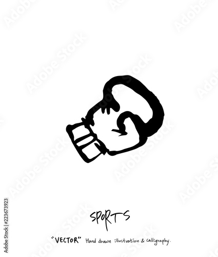 스포츠 포스터 / 손으로 그린 스포츠 그림