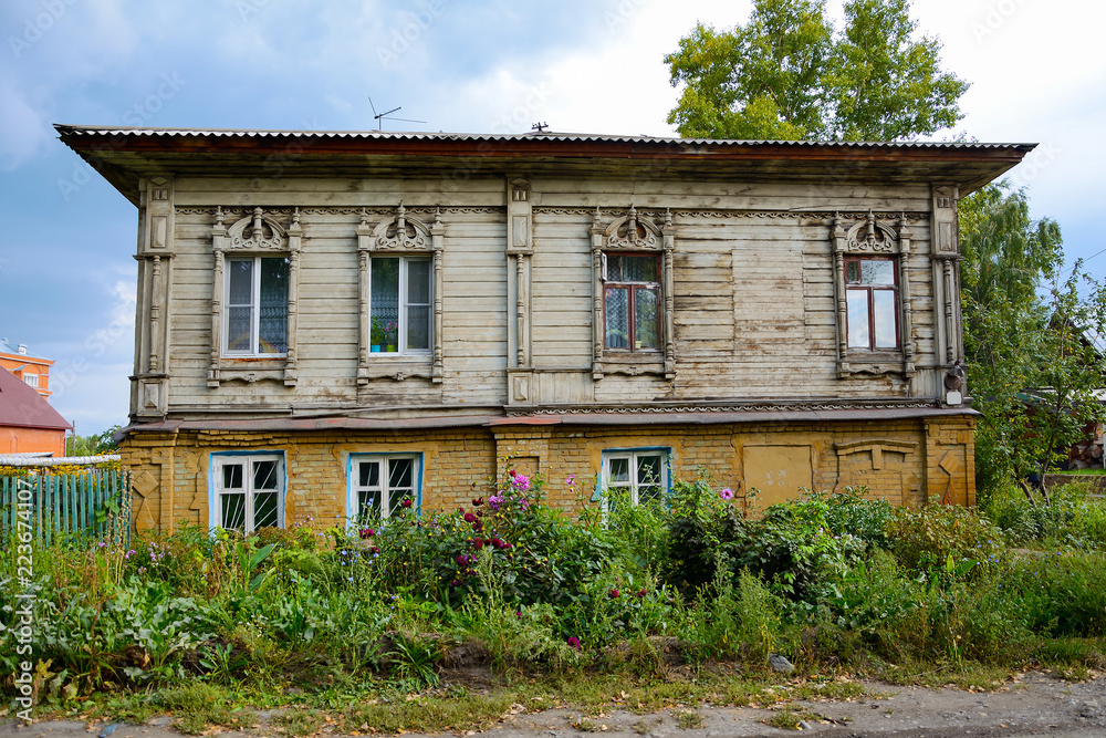 Biysk, an ancient dwelling house