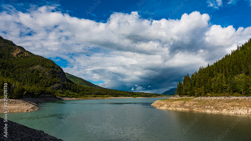 Obraz premium Barrier Lake