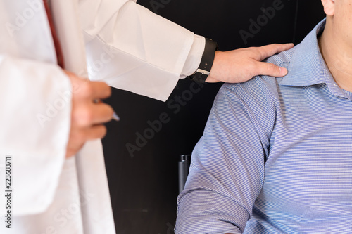 Doctor In Consultation With Depressed Male Patient © kenchiro168