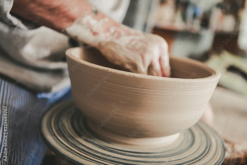 ceramic tableware, handmade