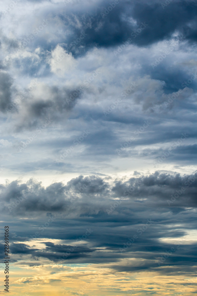 thunder storm sky Rain clouds