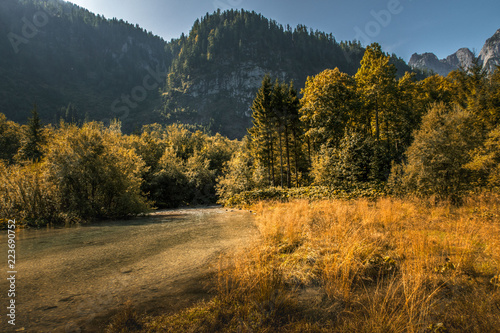 autumn in the mountains