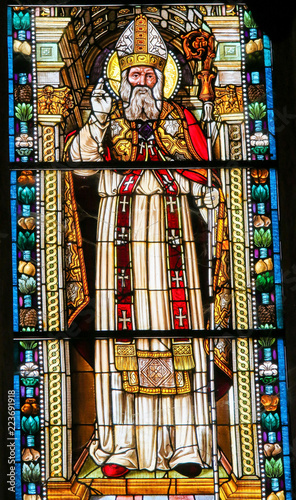 Saint Nicholas of Bari in the collegiata Church in San Gimignano photo