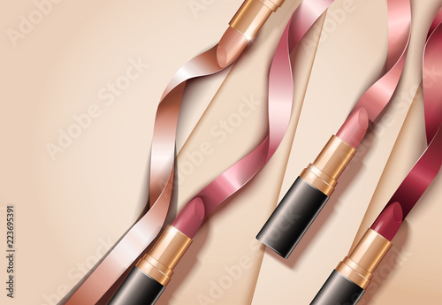 Fashion lipsticks ads