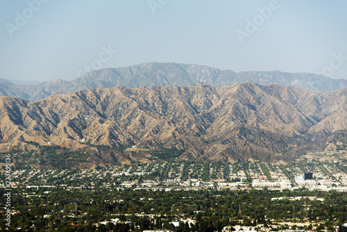 A view of cityscape of Los Angeles, California