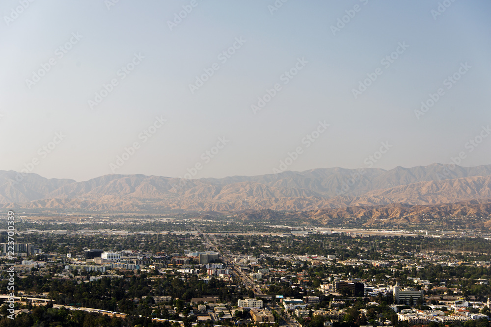 A view of cityscape of Los Angeles, California