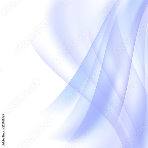Abstract Smoke Background Vector business Smoke Blue