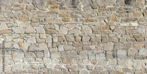 Stone wall for use as a background