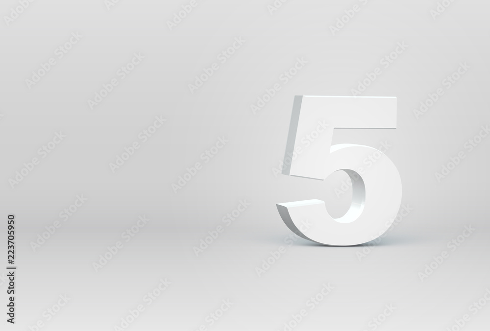 High detailed 3D font character, vector illustration High detailed 3D font character, vector illustration
