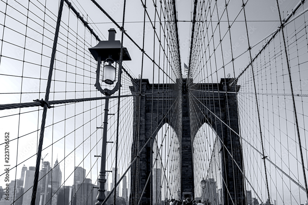 Obraz premium Nowy Jork Most Brookliński