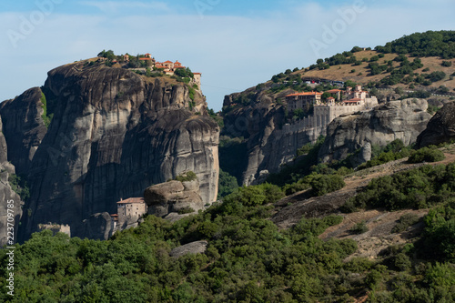 Great Meteor monastery, Varlaam monastery and Convent Rousanou, Meteora, Greece