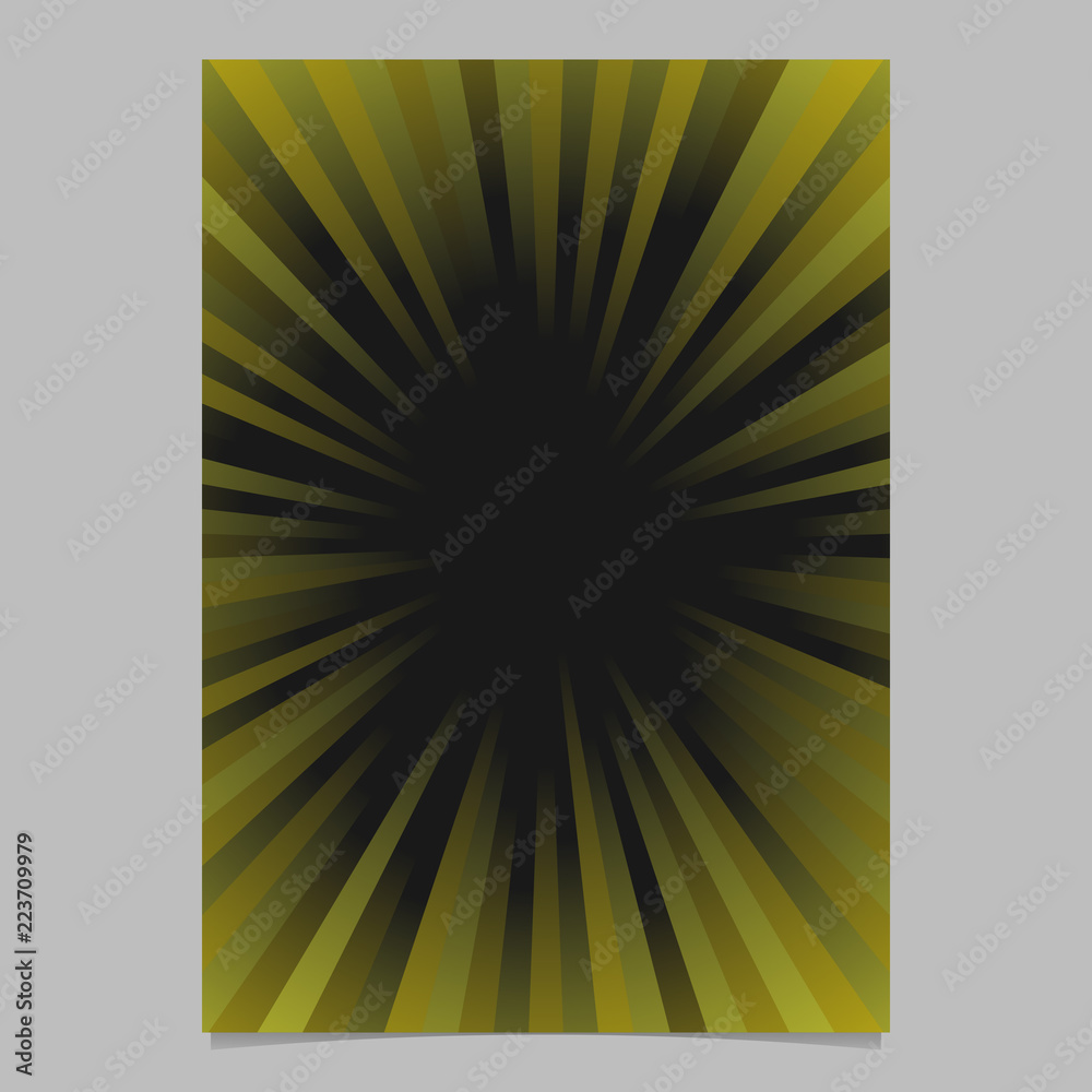 Gradient geometrical star burst card background template - vector poster background illustration from striped rays Gradient geometrical star burst card background template - vector poster background illustration from striped rays