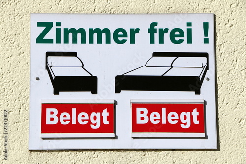 Obraz na płótnie German sign: