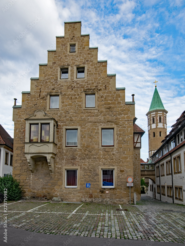 Am Deutschhof in Heilbronn, Baden-Württemberg, Deutschland 