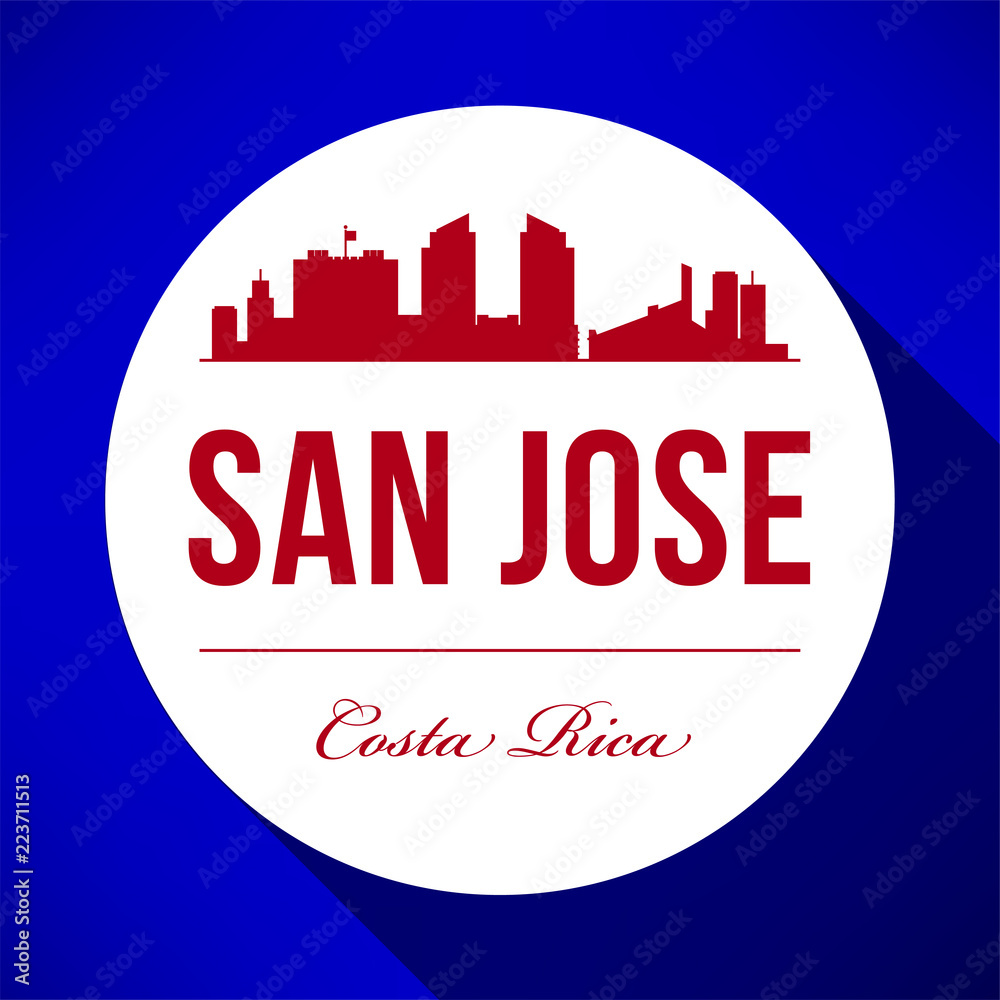 Vector Graphic Design of San Jose City Skyline