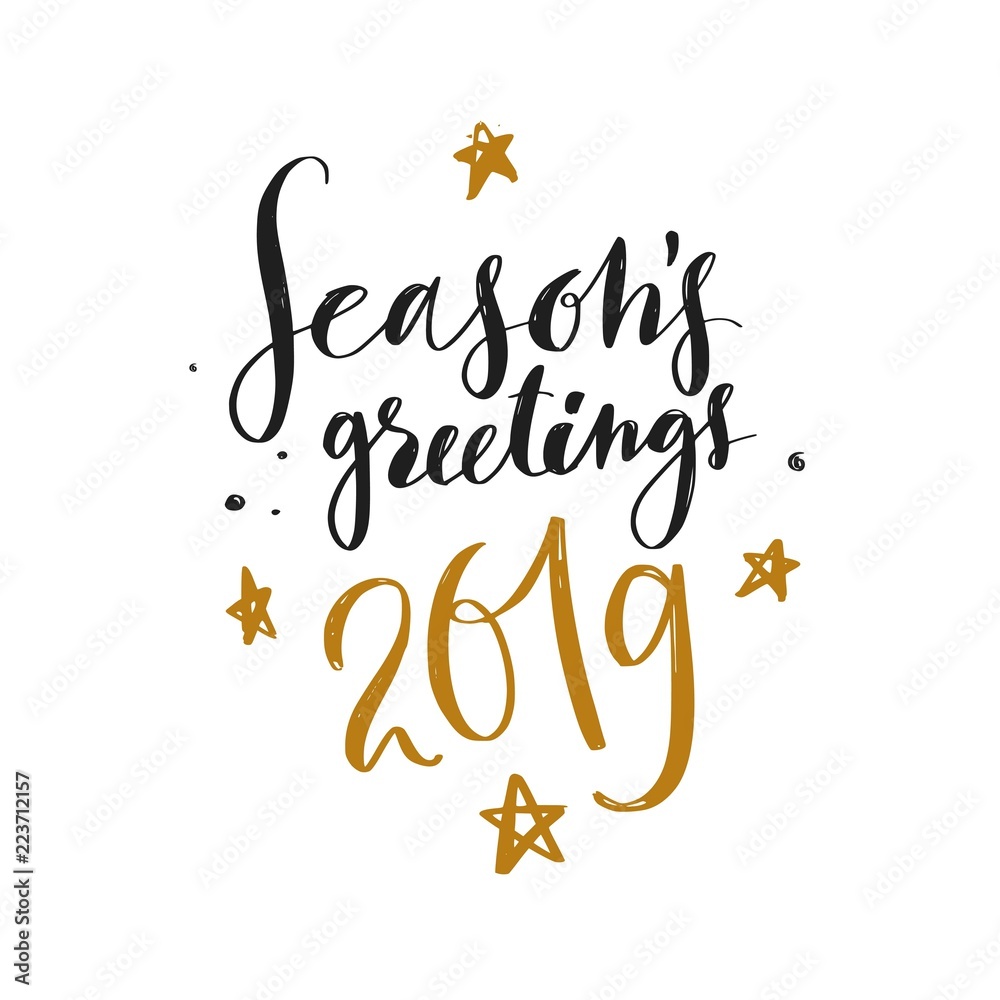 Christmas and New Year Lettering vector phrase 1 Christmas and New Year Lettering vector phrase 1
