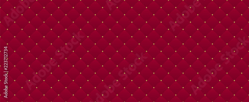 Deep burgundy seamless pattern. Can be used for premium royal party. Luxury template with vintage leather texture wallpaper. Background for invitation card. Saturated royal dark red color backdrop photo