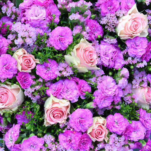 Blumen, Hintergrund, rosa, pink