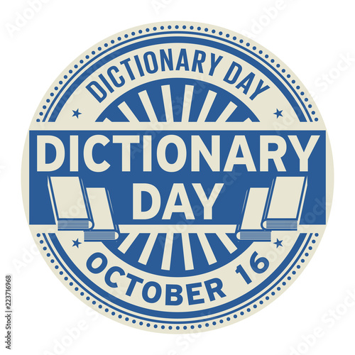 Dictionary Day, October 16