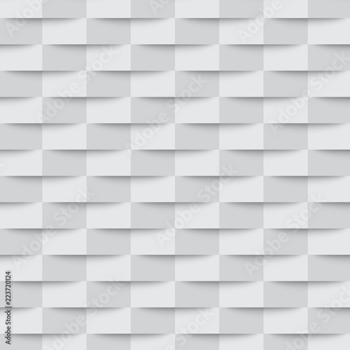 White geometric texture. Vector illustration.