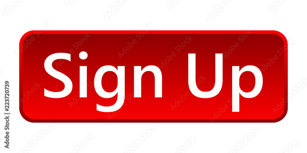 Sign Up button. Vector illustration. Sign Up button. Vector illustration.