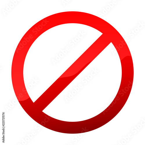 Free Download Not Allowed sign. Vector illustration - GFXLoad