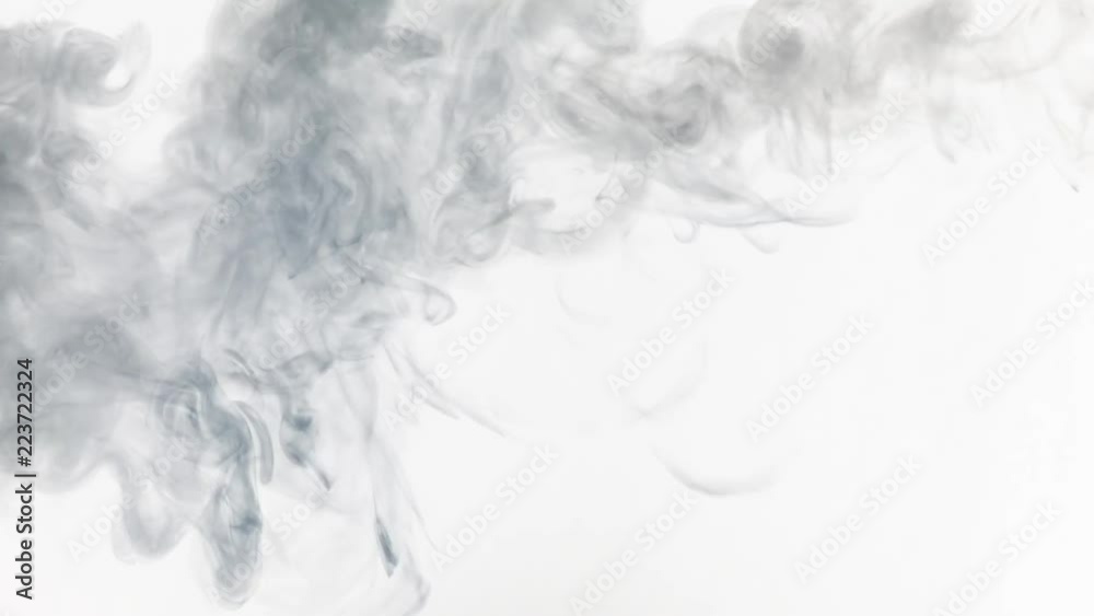 Smoke curling over white background. Environmental pollution. Intro for logo. Smoke curling over white background. Environmental pollution. Intro for logo.