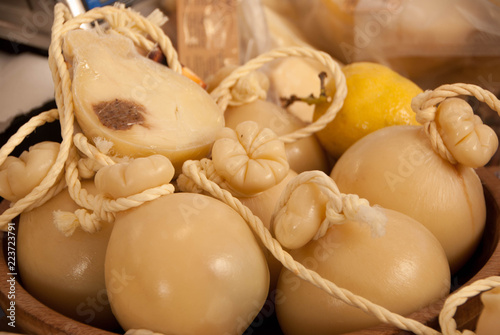 Caciocavallo podolico of Gargano, Puglia - Italy