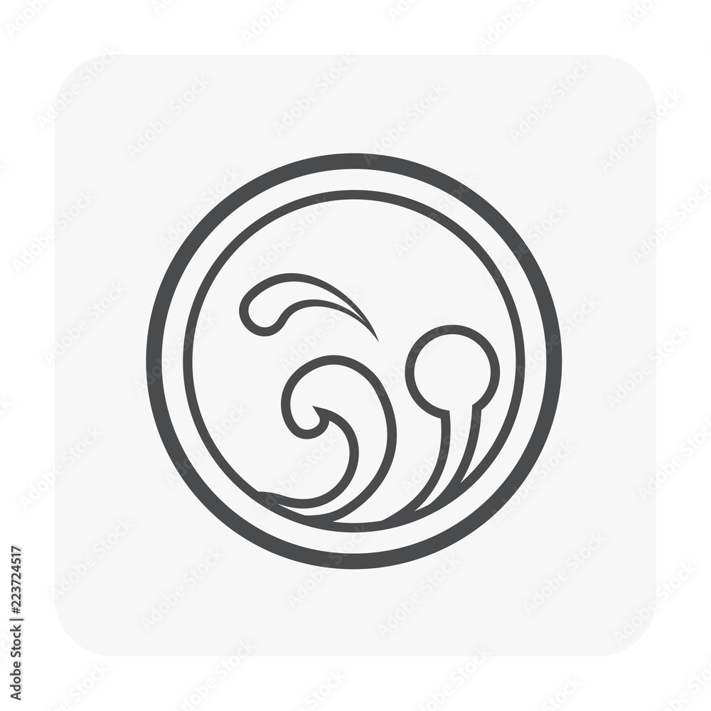 water hand icon water hand icon