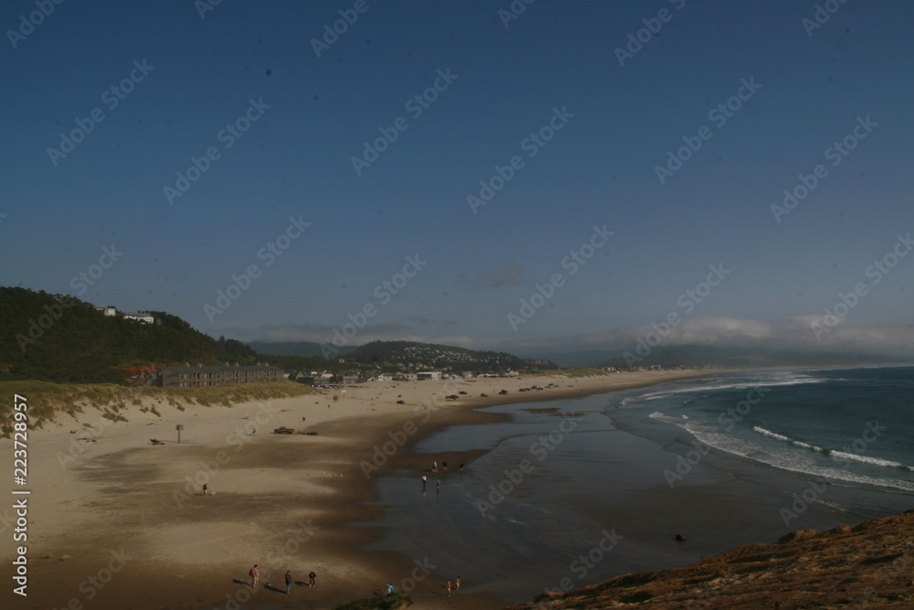 Oregon coast line