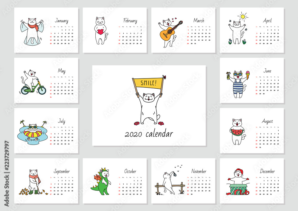 vertical smiles calendar