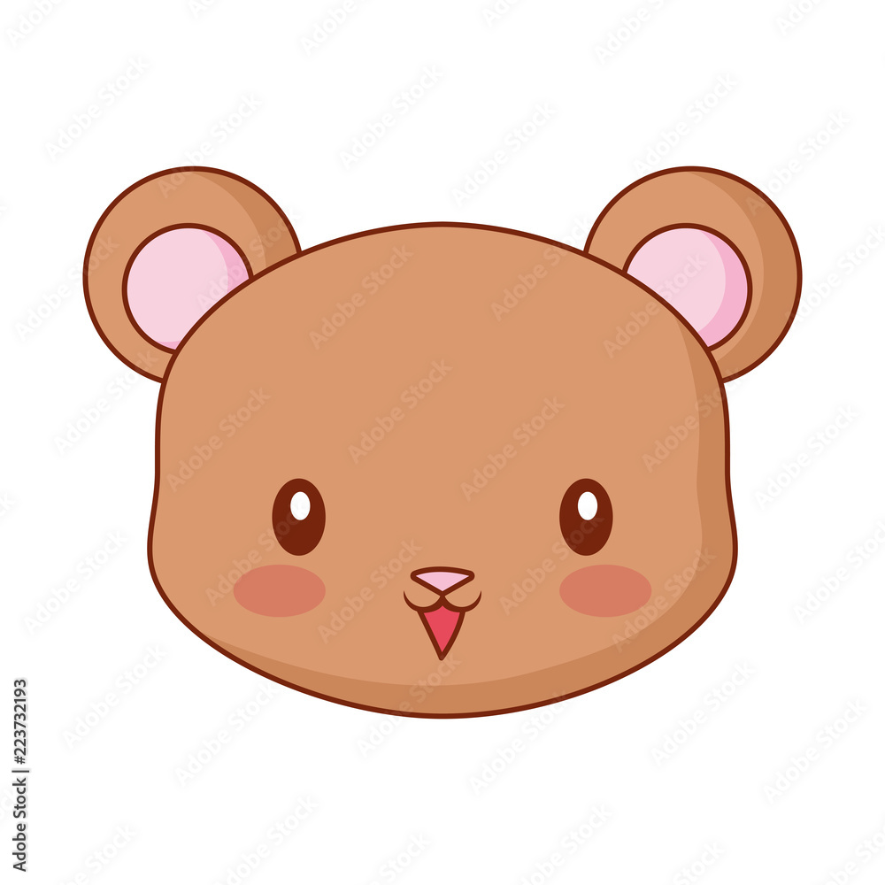 cute face bear cartoon animal cute face bear cartoon animal