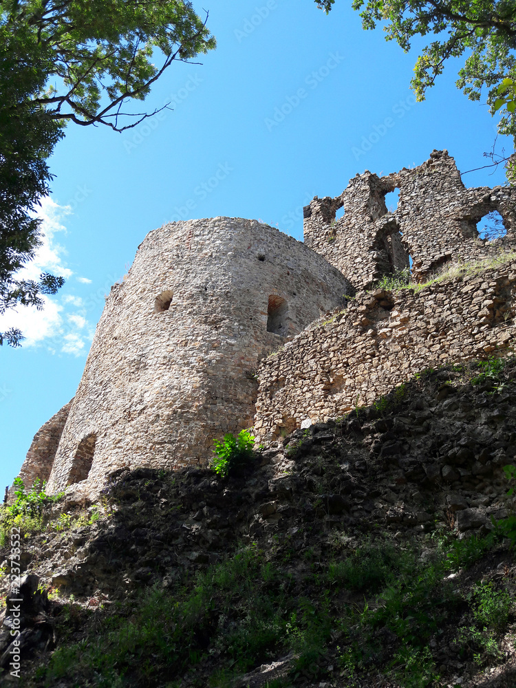 Ruins of Jasenov Castle, Slovakia