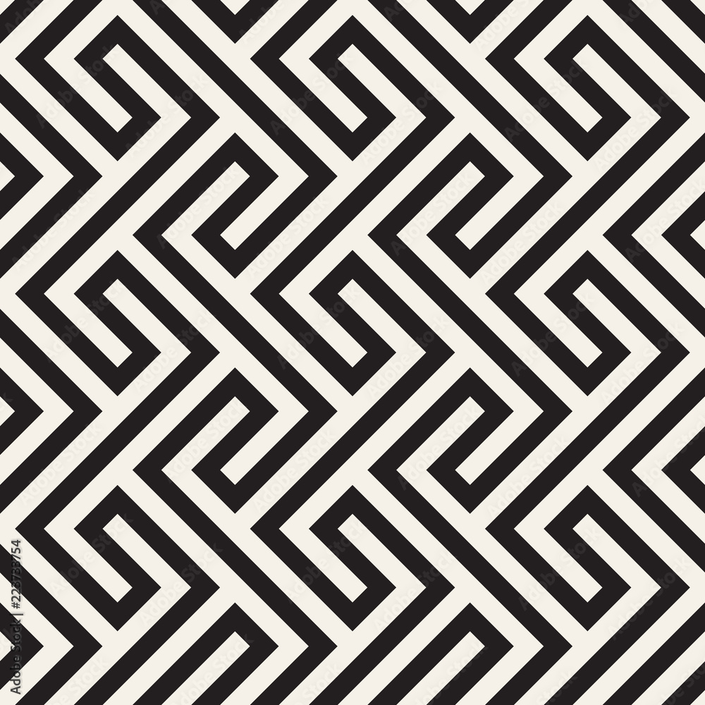 Vector seamless pattern. Modern stylish abstract texture. Repeating geometric tiles Vector seamless pattern. Modern stylish abstract texture. Repeating geometric tiles