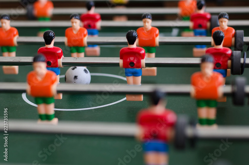Table football is a toy for the skills, speed and cunning
