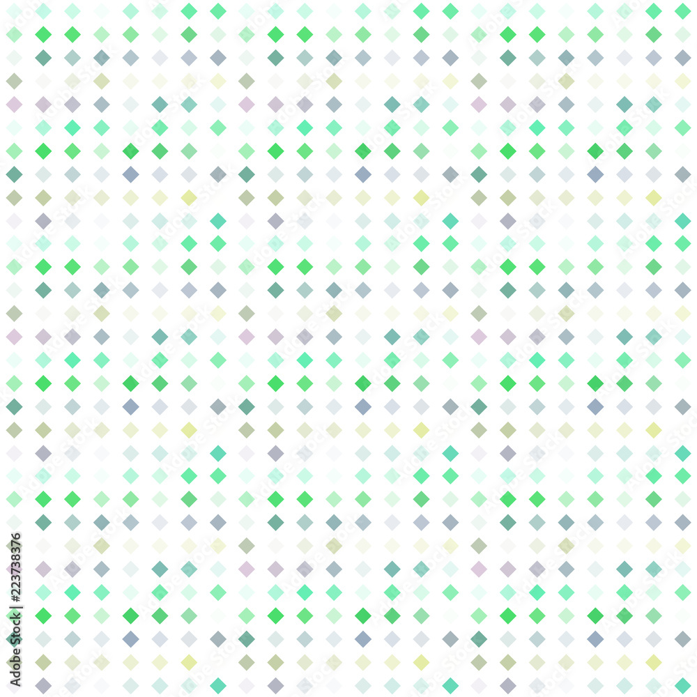 Abstract seamless pattern background with multicolored various rhombuses.