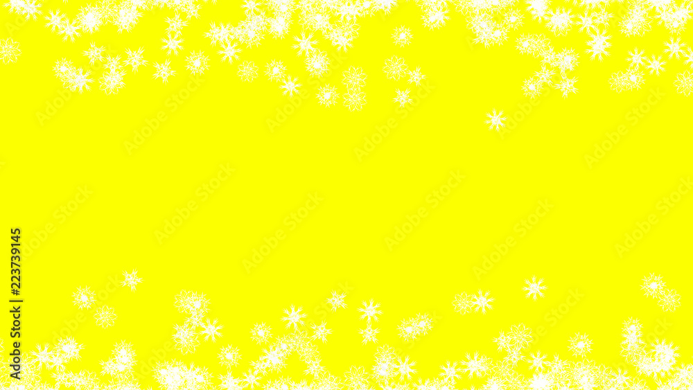 Abstract background with a variety of colorful snowflakes. Big and small. Abstract background with a variety of colorful snowflakes. Big and small.