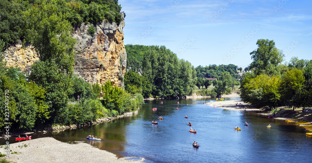 Dordogne, Frankreich StockFoto Adobe Stock