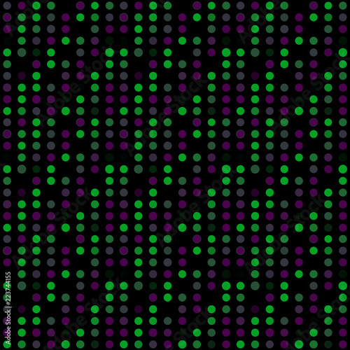 Wallpaper Mural Seamless abstract pattern background with a variety of colored circles. Torontodigital.ca