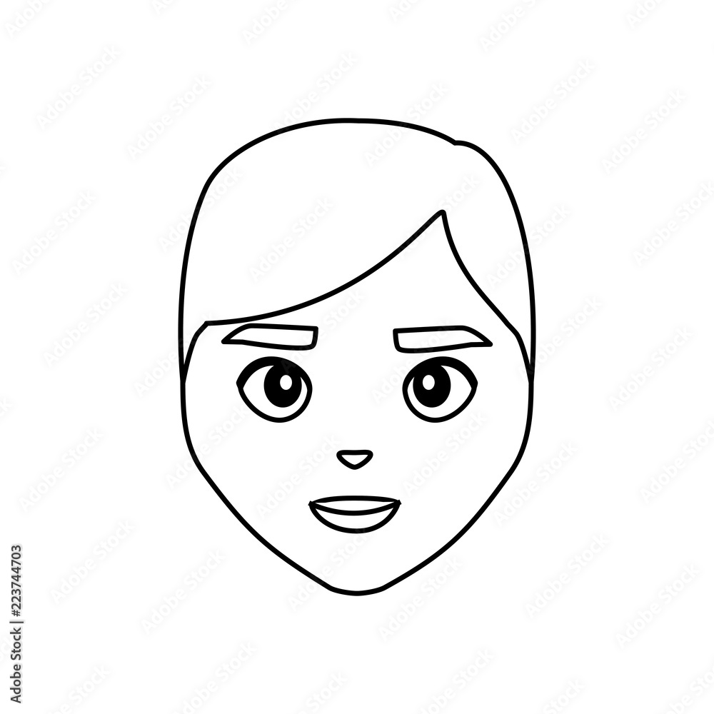 man face character profile male