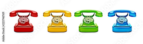 Bunte Telefone