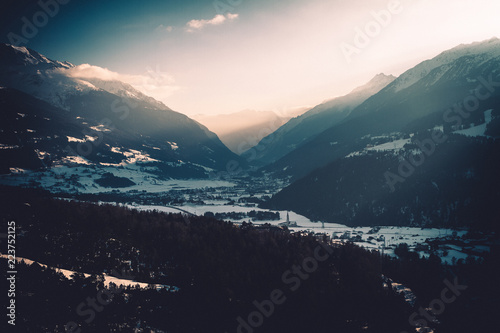 alps landscape