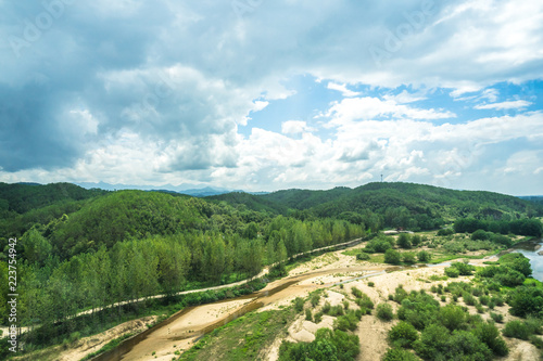 landscape of mountain