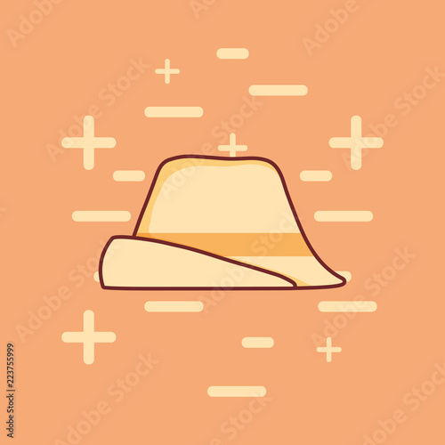 traditional german hat icon